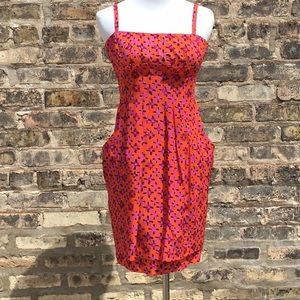 Nanette Lepore  sundress size - 0  -100% silk.